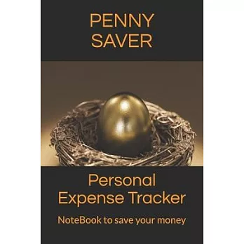 Personal Expense Tracker: NoteBook to save your money