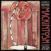 Charles Rennie Mackintosh Wall Calendar 2021 (Art Calendar)