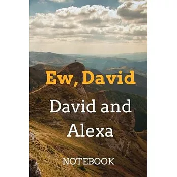 EW ، David: David and Alexa, Composition Notebook for Schitt’’s Creek Fans