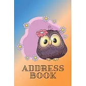 Address Book: A-Z Desktop Index Address Telephone Book - Notes with Anniversaries and Birthdays