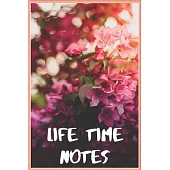 notebook: 2020 life time notes: Lined Notebook 2020 / Journal Gift,100 Pages, 6x9, Soft cover, Matte Finish