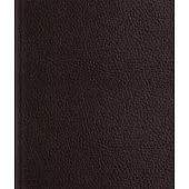 ESV Journaling Bible (Buffalo Leather Over Board, Deep Brown)