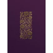 ESV Illuminated Bible, Art Journaling Edition (Cloth Over Board, Eggplant)