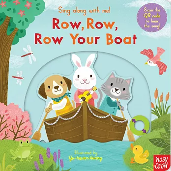 聽唱玩童謠遊戲書Row, Row, Row Your Boat
