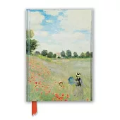 Claude Monet: Wild Poppies, Near Argenteuil (Foiled Journal)
