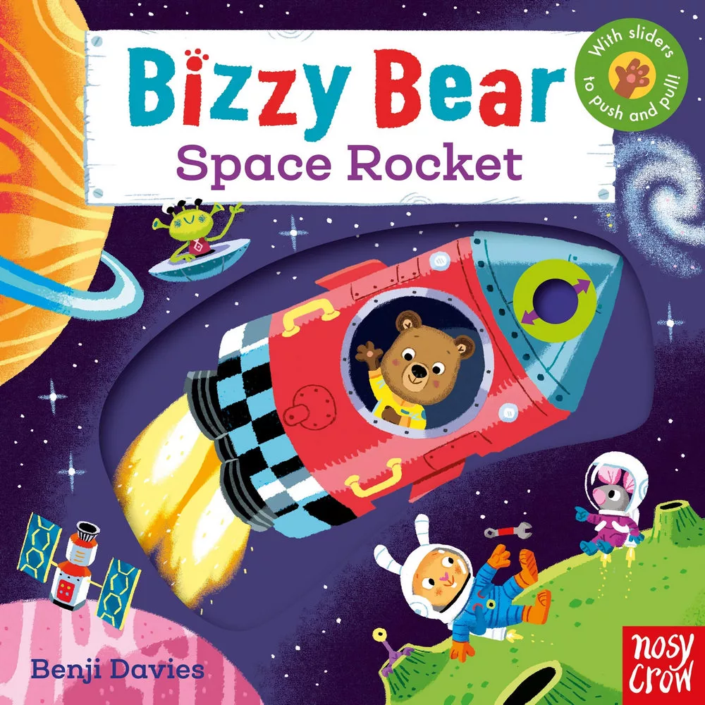 硬頁遊戲書Bizzy Bear: Space Rocket(附故事音檔)