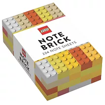 LEGO Note Brick (Yellow-Orange)樂高積木便條紙收藏組(橘黃色，224張)
