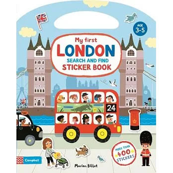 My First London Search and Find Sticker Book