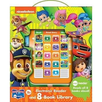 Nickelodeon Paw Patrol, Bubble Guppies, and More! - Me Reader Electronic Reader and 8 Book Library - Pi Kids [With Other]