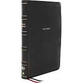 Nkjv, Thinline Reference Bible, Large Print, Leathersoft, Black, Red Letter Edition, Comfort Print: Holy Bible, New King James Version