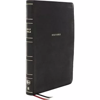 Nkjv, Thinline Reference Bible, Leathersoft, Black, Red Letter Edition, Comfort Print: Holy Bible, New King James Version