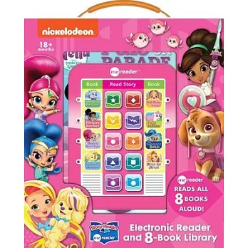Nickelodeon Paw Patrol, Shimmer and Shine, and More!- Me Reader Electronic Reader and 8 Book Library - Pi Kids [With Other]