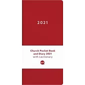 Church Pocket Book and Diary 2021: Red