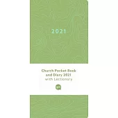 Church Pocket Book and Diary 2021: Green Earth