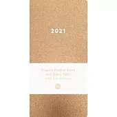 Church Pocket Book and Diary 2021: Bronze