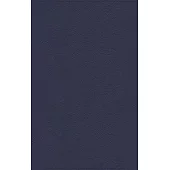 Nasb, Thinline Bible, Large Print, Genuine Leather, Buffalo, Blue, Red Letter Edition, 1995 Text, Comfort Print