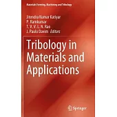 Tribology in Materials and Applications