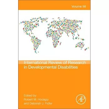 International Review Research in Developmental Disabilities, Volume 59