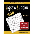 Jigsaw Sudoku: 500 Medium to Very Hard