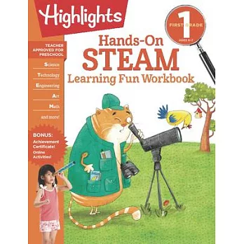 First Grade Hands-On Steam Learning Fun Workbook