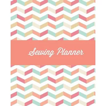 Sewing Planner: Plan, Write & Track Craft Projects, Quilting, Crocheting, Knitting, Embroidering, Project Notes, Gift Journal Notebook