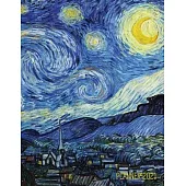 Vincent van Gogh Planner 2021: Starry Night Planner Organizer - Calendar Year January - December 2021 (12 Months) - Large Artistic Monthly Weekly Dai