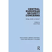 Central European Security Concerns: Bridge, Buffer or Barrier?
