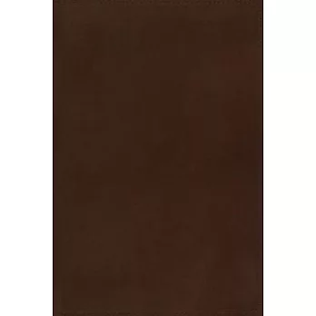 Niv, Side-Column Reference Bible, Wide Margin, Premium Goatskin Leather, Brown, Premier Collection, Comfort Print