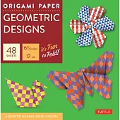 Origami Paper - Geometric Prints - 6 3/4 - 49 Sheets: Tuttle Origami Paper: High-Quality Origami Sheets Printed with 6 Different Patterns: Instruction