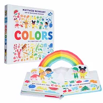 紙藝大師設計給孩子的色彩立體書