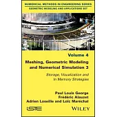 Meshing, Geometric Modeling and Numerical Simulation 3: Storage, Visualization and in Memory Processing Strategies