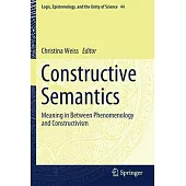 Constructive Semantics: Meaning in Between Phenomenology and Constructivism