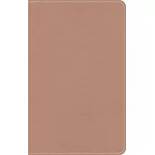 CSB On-The-Go Bible, Personal Size, Rose Gold Leathertouch