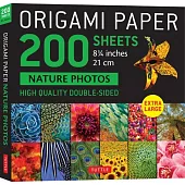 Origami Paper 200 Sheets Nature Photos 8 1/4 (21 CM)