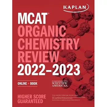 MCAT Organic Chemistry Review 2022-2023: Online + Book