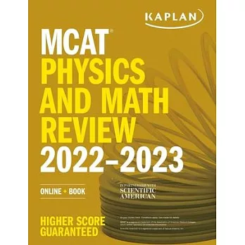 MCAT Physics and Math Review 2022-2023: Online + Book