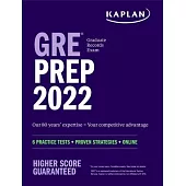 GRE Prep 2022: 2 Practice Tests + Proven Strategies + Online