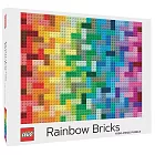 Lego Rainbow Bricks 1000-Piece Puzzle