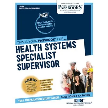 Health Systems Specialist Supervisor