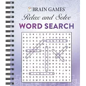 Brain Games - Relax and Solve: Word Search (Purple)