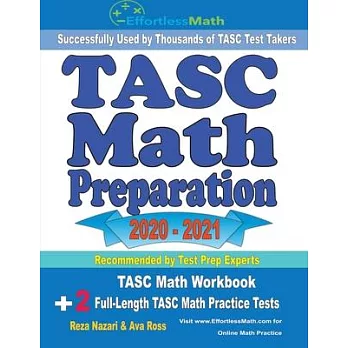 博客來-TASC Math Preparation 2020 - 2021: TASC Math Workbook + 2 Full ...
