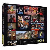 Star Trek Cats 1000-Piece Puzzle