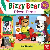 硬頁遊戲書Bizzy Bear: Pizza Time(附故事音檔)