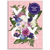 Say It with Flowers Xoxo Greeting Card Puzzle