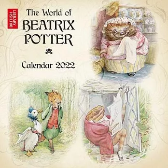 British Library: Beatrix Potter Wall Calendar 2022 (Art Calendar)