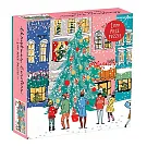 Christmas Carolers Square Boxed 1000 Piece Puzzle