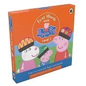 First Words with Peppa Level 2 Pack (4 storybooks + 4 sticker activity books)