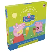 First Words with Peppa Level 4 Pack (4 storybooks + 4 sticker activity books)