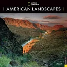 National Geographic: American Landscapes 2022 Wall Calendar
