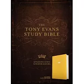 CSB Tony Evans Study Bible, Goldenrod Cloth Over Board